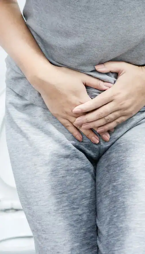 Image of woman had accident and needing stress incontinence treatment Coventry 